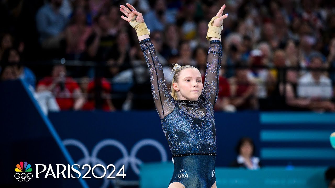 Jade Carey Bounces Back from Floor Setback to Excel in Vault Qualification at Paris Olympics