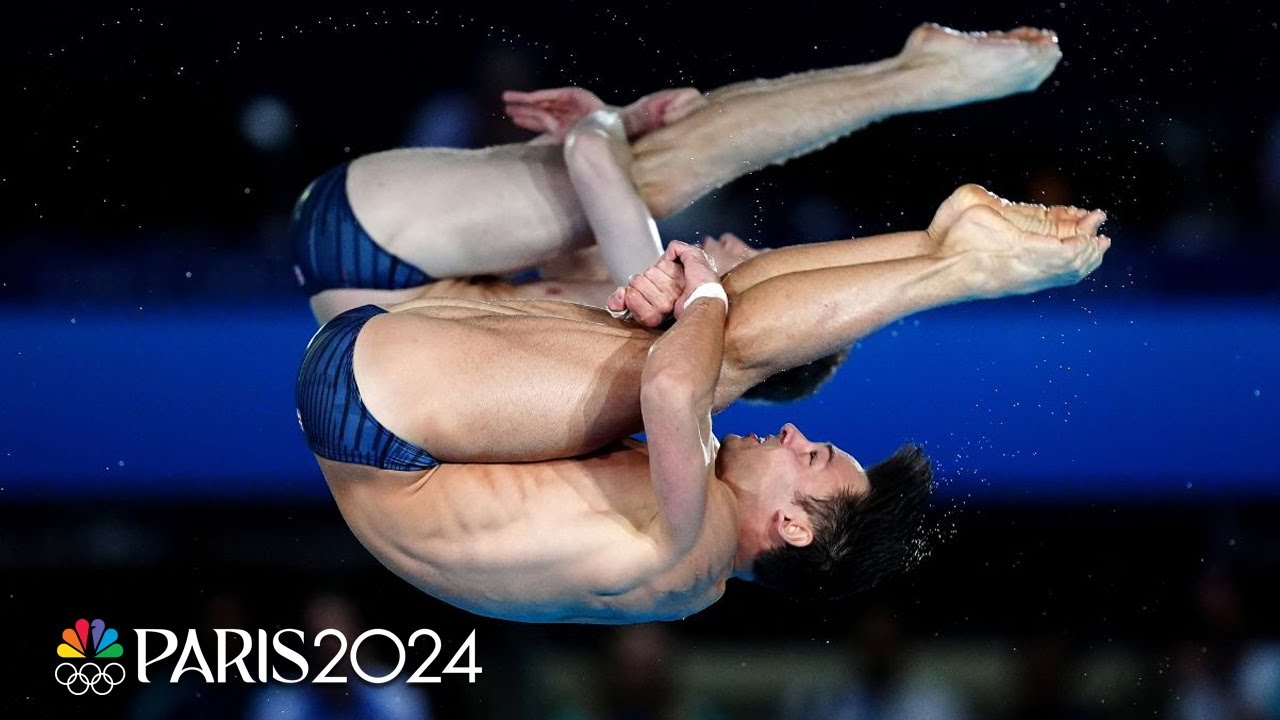 China Claims Gold in Men's Synchro 10m Platform, Avenge Loss to GBR at Paris Olympics