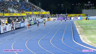 USA blows out the competition in women's 4x400m at World Athletics Relays | NBC Sports