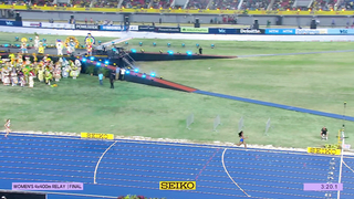 USA blows out the competition in women's 4x400m at World Athletics Relays | NBC Sports