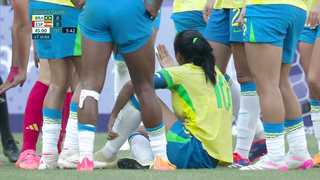 Marta receives red card in potential last match for Brazil | Paris Olympics | NBC Sports