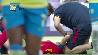 Marta receives red card in potential last match for Brazil | Paris Olympics | NBC Sports