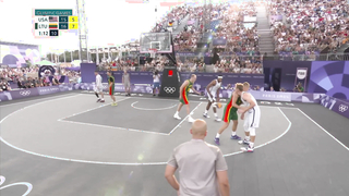 U.S. men's 3x3 team falls to Lithuania without Jimmer Fredette | Paris Olympics | NBC Sports