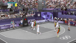 U.S. men's 3x3 team falls to Lithuania without Jimmer Fredette | Paris Olympics | NBC Sports