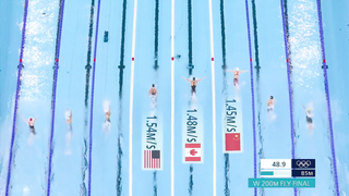 Summer McIntosh HOLDS OFF Regan Smith in women's 200m butterfly final | Paris Olympics