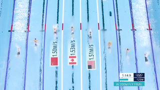 Summer McIntosh HOLDS OFF Regan Smith in women's 200m butterfly final | Paris Olympics