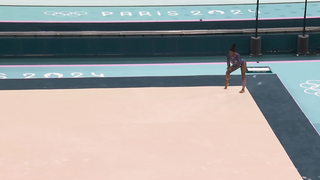 Simone Biles' AWE-INSPIRING floor routine clinches a record SIXTH gymnastics gold | Paris Olympics