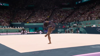 Simone Biles' AWE-INSPIRING floor routine clinches a record SIXTH gymnastics gold | Paris Olympics