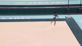 Simone Biles' AWE-INSPIRING floor routine clinches a record SIXTH gymnastics gold | Paris Olympics