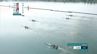 Netherlands unmatched to claim first Olympic gold in women's pairs | Paris Olympics | NBC Sports