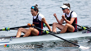 GBR settles the score with REDEMPTION in women's lightweight double sculls final | Paris Olympics