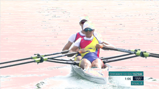 GBR settles the score with REDEMPTION in women's lightweight double sculls final | Paris Olympics