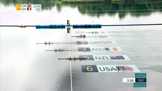 GBR settles the score with REDEMPTION in women's lightweight double sculls final | Paris Olympics