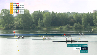 GBR settles the score with REDEMPTION in women's lightweight double sculls final | Paris Olympics