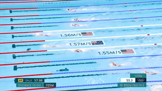 Katie Ledecky eyeing NINTH gold medal after strong 800m freestyle heat | Paris Olympics | NBC Sports