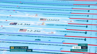 Katie Ledecky eyeing NINTH gold medal after strong 800m freestyle heat | Paris Olympics | NBC Sports