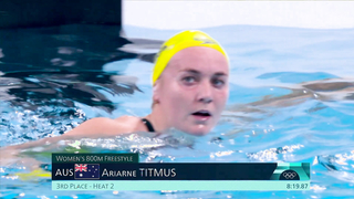 Katie Ledecky eyeing NINTH gold medal after strong 800m freestyle heat | Paris Olympics | NBC Sports