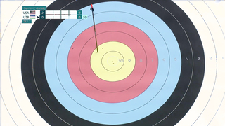 U.S. archery duo of Kaufhold, Ellison hold strong for spot in the QFs | Paris Olympics | NBC Sports