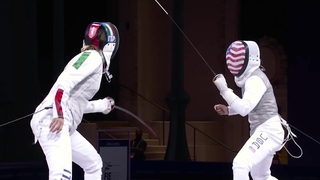 Come along for the U.S. women's foil team's journey to historic gold medal | Paris Olympics