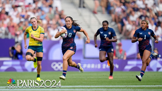 Super-slomo of ‘Spiff’ Sedrick's match-winning breakaway | Paris Olympics | NBC Sports