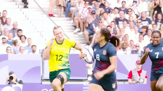 Super-slomo of ‘Spiff’ Sedrick's match-winning breakaway | Paris Olympics | NBC Sports