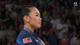 Simone Biles, Suni Lee soak in medal ceremony after all-around competition | Paris Olympics