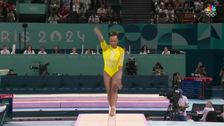 Rebeca Andrade STUNS in silver medal-winning all-around performance | Paris Olympics | NBC Sports