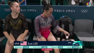 Suni Lee COMES THROUGH to win women’s gymnastics all-around bronze medal | Paris Olympics