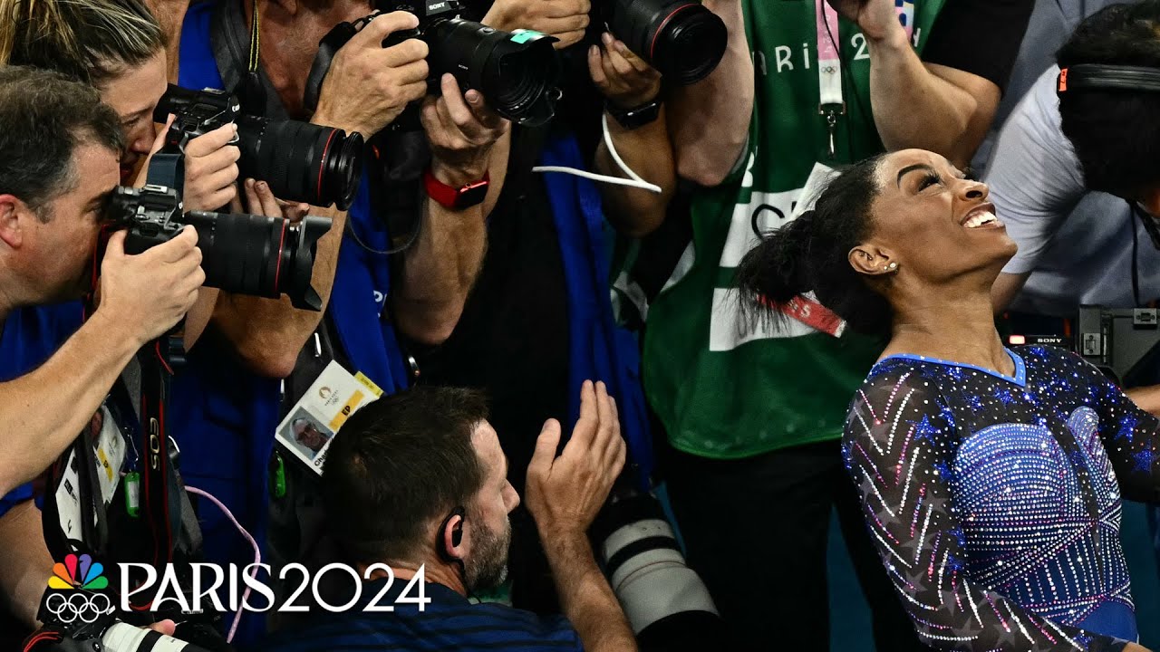 Simone Biles' UNFORGETTABLE COMEBACK FOR GOLD: behind the scenes with the GOAT | Paris Olympics