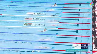 Kate Douglass HOLDS OFF Tatjana Smith to win 200m breaststroke | Paris Olympics | NBC Sports