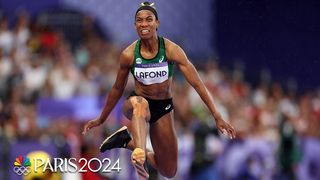 Thea LaFond Claims Gold in Women's Triple Jump; Jasmine Moore Secures Bronze | Paris Olympics Highlights