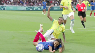 Brazil stuns host France in women's soccer quarterfinal win | Paris Olympics | NBC Sports