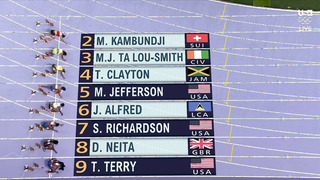 Julien Alfred Triumphs Over Sha'Carri Richardson in 100m Final | USA's Jefferson Takes Bronze | Paris Olympics