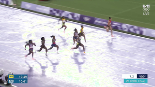 Julien Alfred Triumphs Over Sha'Carri Richardson in 100m Final | USA's Jefferson Takes Bronze | Paris Olympics