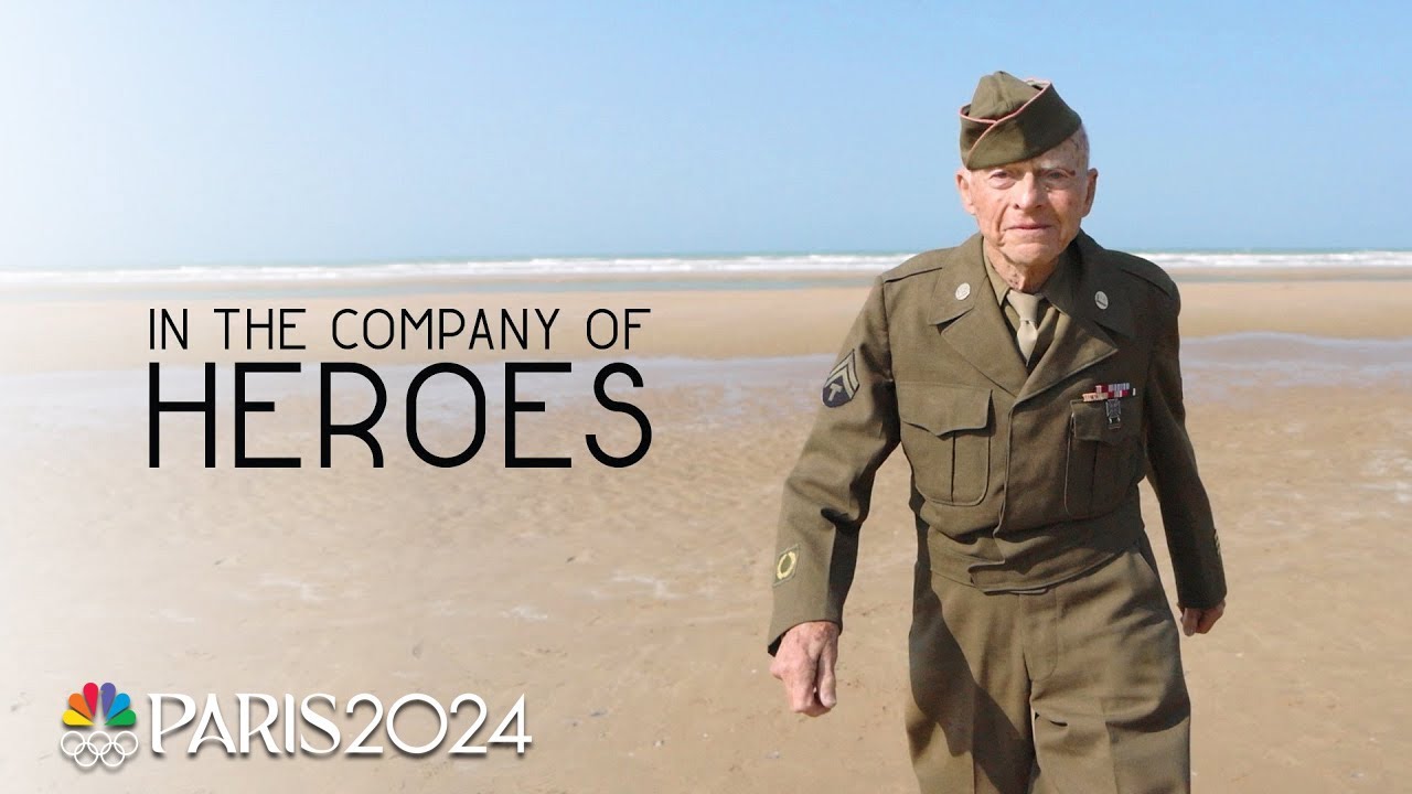 In the Company of Heroes: U.S. veterans return to Normandy | Paris Olympics | NBC Sports