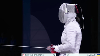 Olga Kharlan leads Ukraine fencing to GOLD in women's team sabre at Paris Olympics | NBC Sports