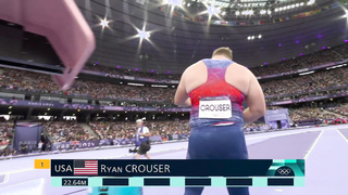 Team USA's Ryan Crouser clinches UNPRECEDENTED third shot put gold medal | Paris Olympics