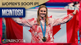 Summer McIntosh OUTDUELS Kate Douglass, Alex Walsh DQs in women's 200m IM | Paris Olympics