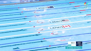 Summer McIntosh OUTDUELS Kate Douglass, Alex Walsh DQs in women's 200m IM | Paris Olympics