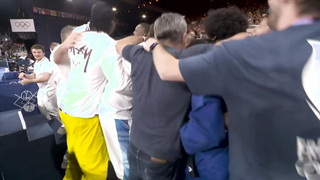 Teddy Riner wins France the judo mixed team gold in front of ELECTRIC crowd | Paris Olympics