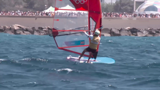 Marta Maggetti cruises to windsurfing gold for Italy | Paris Olympics | NBC Sports