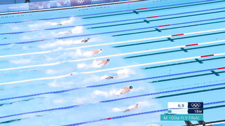 Hungary's Kristof Milak COMES FROM BEHIND to win men's 100m butterfly gold | Paris Olympics