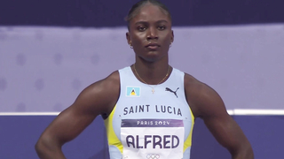 Sha'Carri Richardson finds her gear, joins Julien Alfred in 100m final | Paris Olympics | NBC Sports