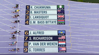 Sha'Carri Richardson finds her gear, joins Julien Alfred in 100m final | Paris Olympics | NBC Sports