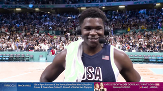 Anthony Edwards: Playing for USA men's basketball is 'dream come true' | Paris Olympics | NBC Sports