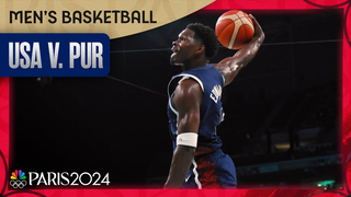 Team USA DISMANTLES Puerto Rico in final men's basketball group game | Paris Olympics | NBC Sports