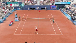 Zheng Qiwen gives China its first singles gold medal in a storied Paris Olympics run | NBC Sports