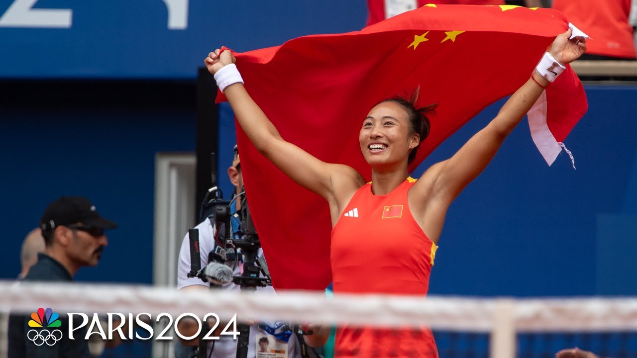 Zheng Qiwen gives China its first singles gold medal in a storied Paris Olympics run | NBC Sports