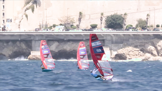 Israel's Tom Reuveny wins men's windsurfing sailing gold | Paris Olympics | NBC Sports