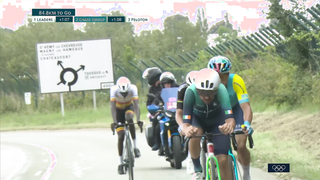 Belgium's Remco Evenepoel rides to cycling HISTORY in men's road race | Paris Olympics | NBC Sports